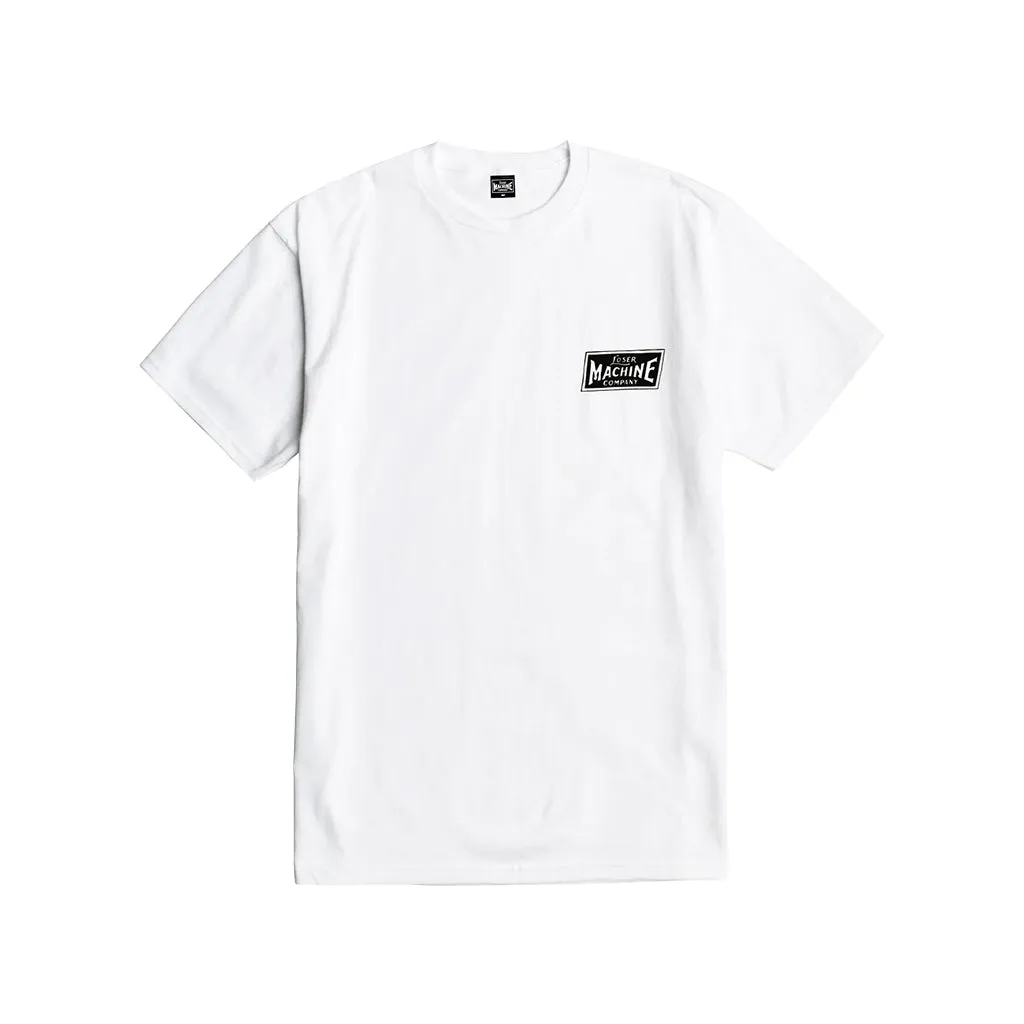 High Cost Tee White