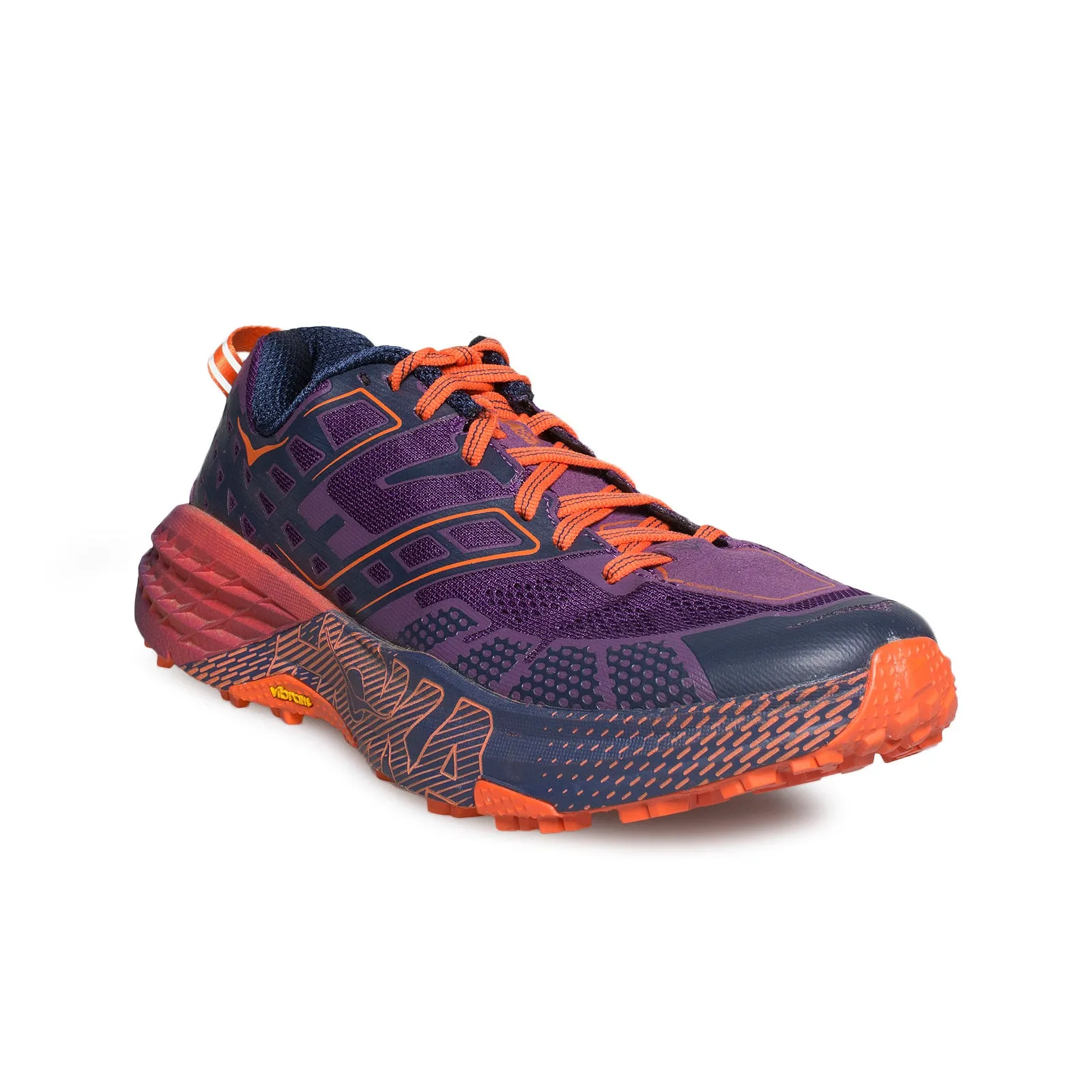 Hoka One One Speedgoat 2 Plum / Peacoat Running Shoes - Women's