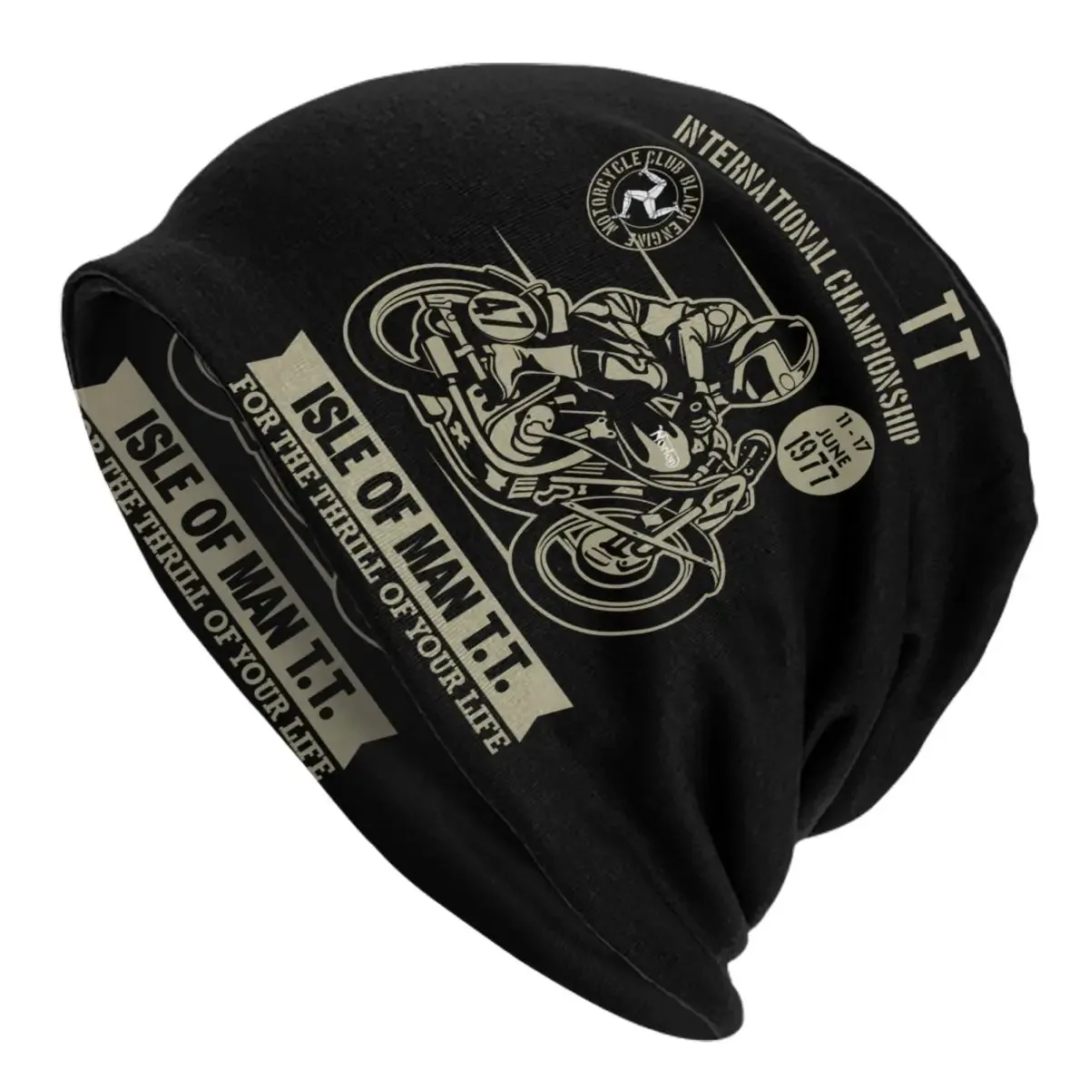 Isle Of Man TT Beanies Winter Bonnet Hat