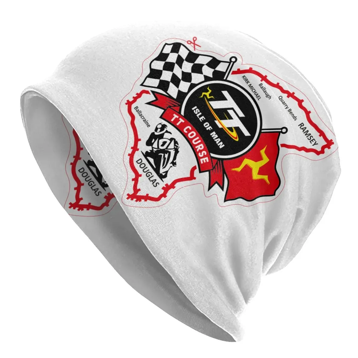 Isle Of Man TT Beanies Winter Bonnet Hat