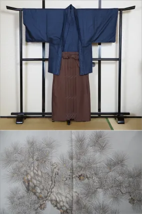 Jacket, kimono, hakama set / JKH #1-222