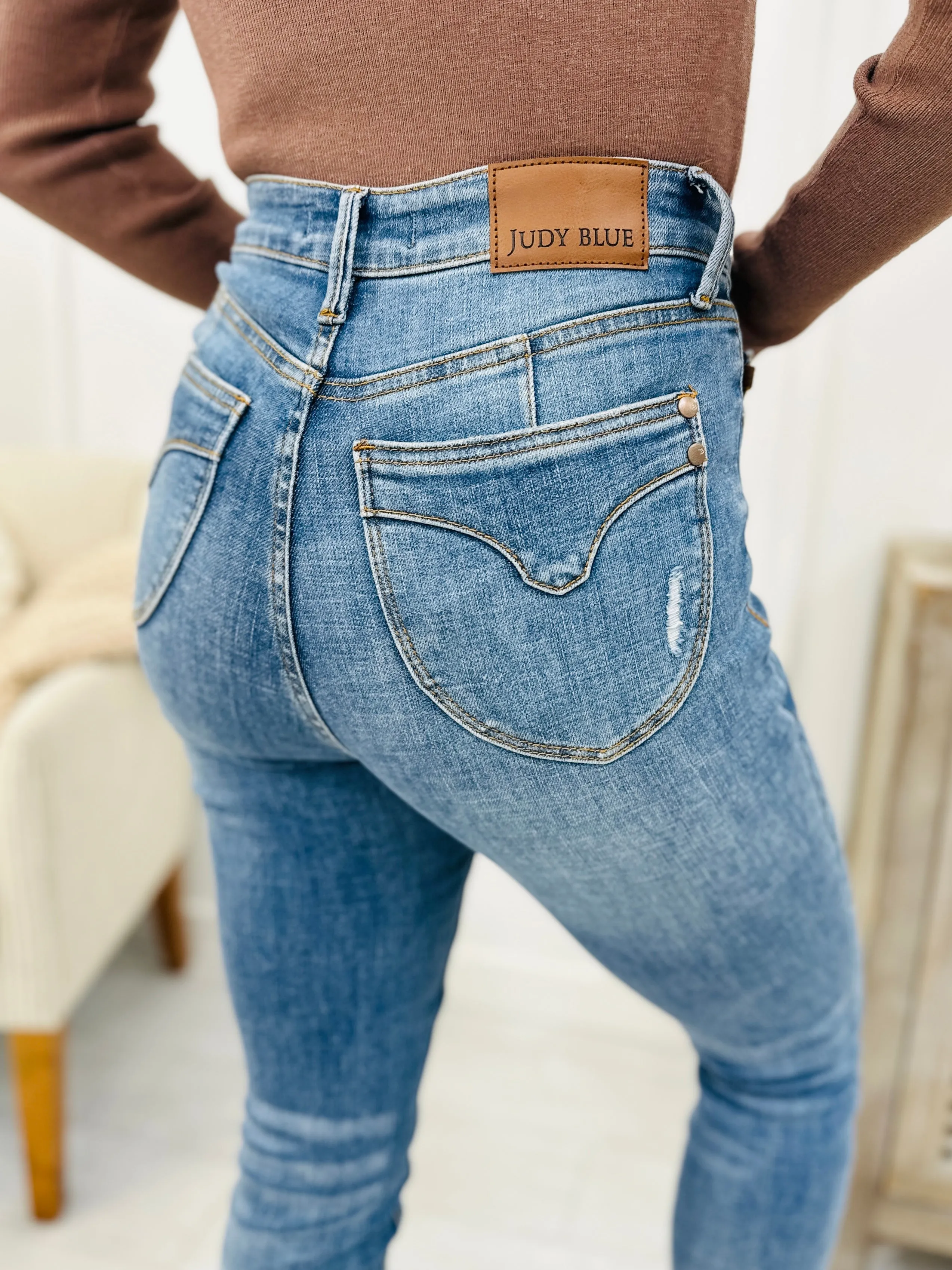 Judy Blue REG/CURVY Trifecta 2.0 Tummy Control   Butt Lifting Skinny Jeans