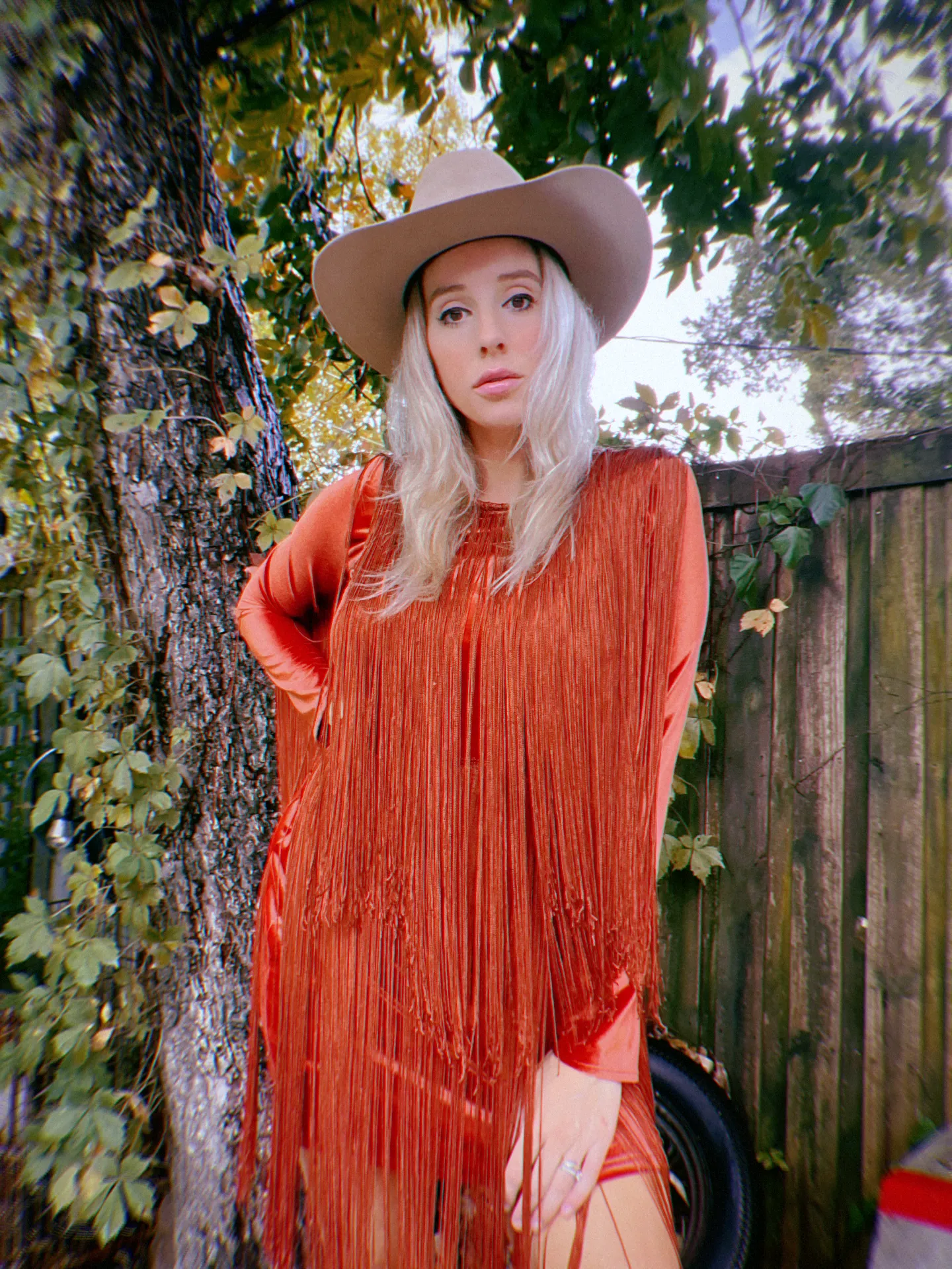 Kacey Mega Fringe Dress