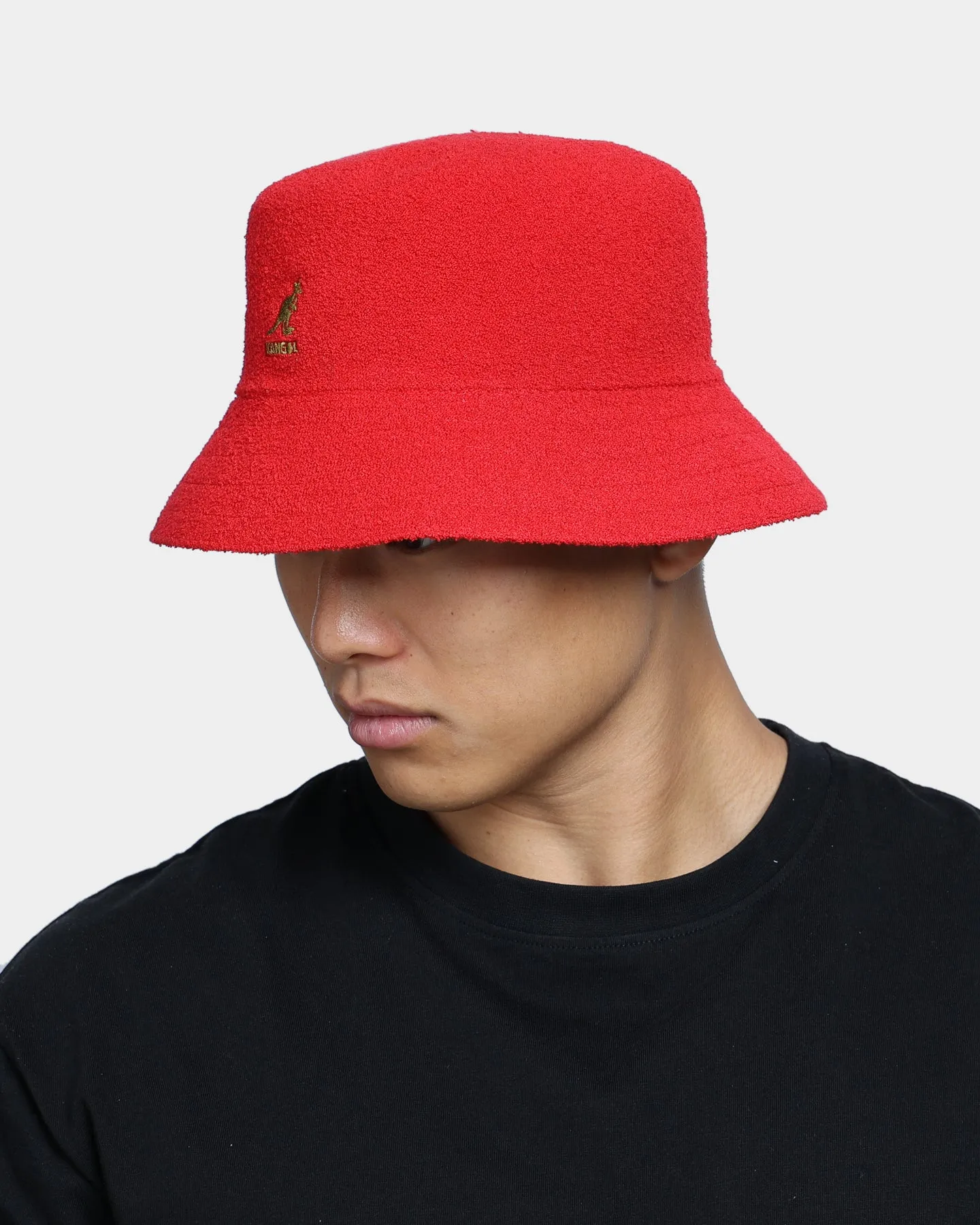 Kangol Men's Bermuda Bucket Scarlet/Gold