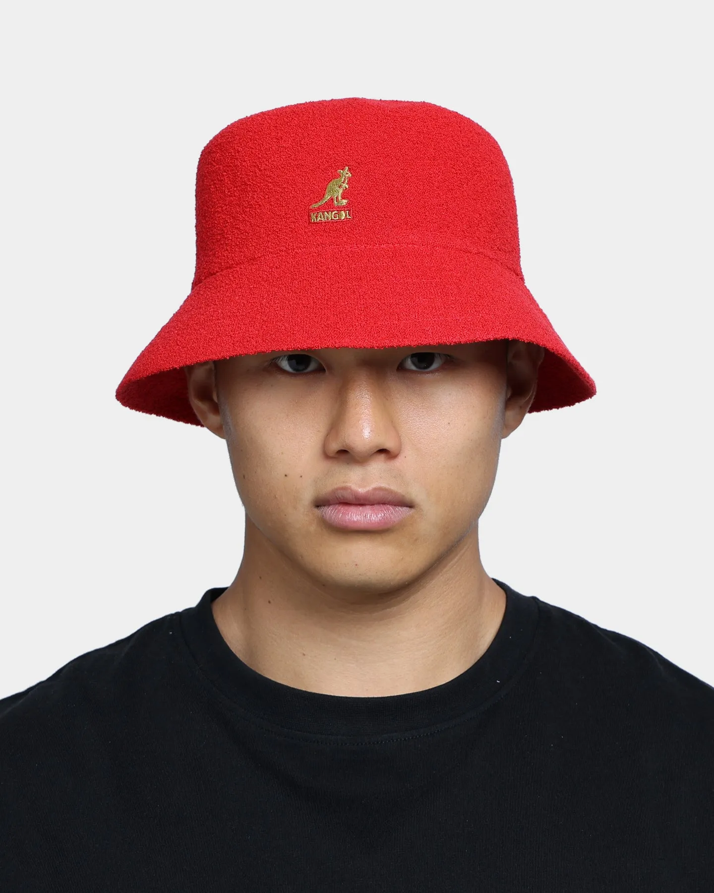 Kangol Men's Bermuda Bucket Scarlet/Gold