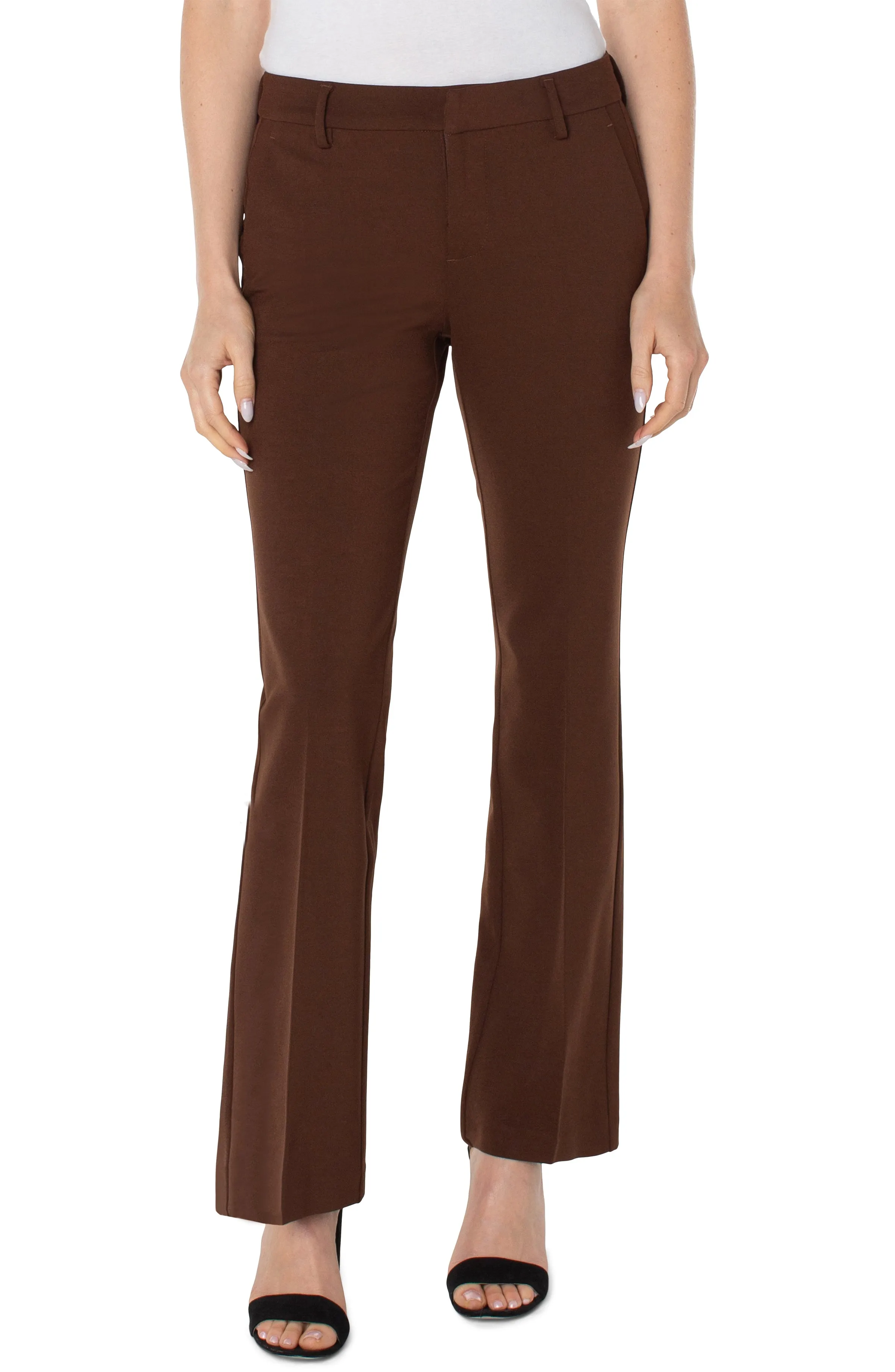 Kelsey Flare Trouser 31" - Brownstone