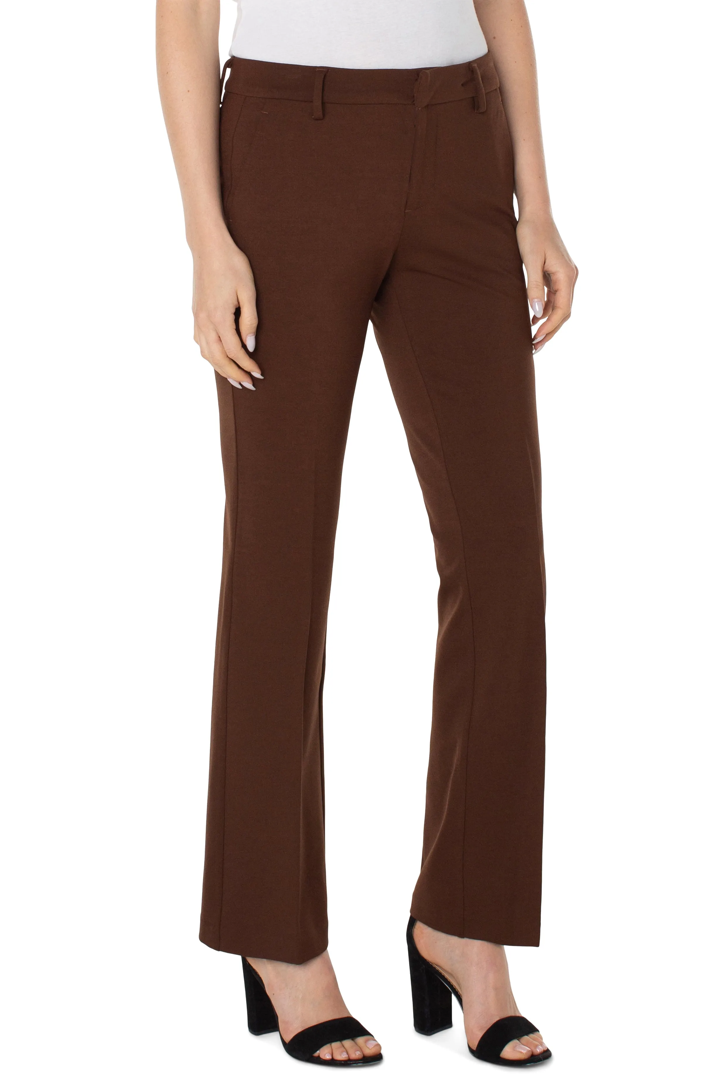 Kelsey Flare Trouser 31" - Brownstone