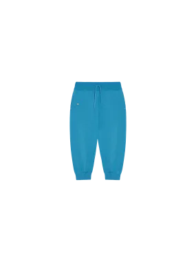 Kids Merino Wool Track Pants—electric blue