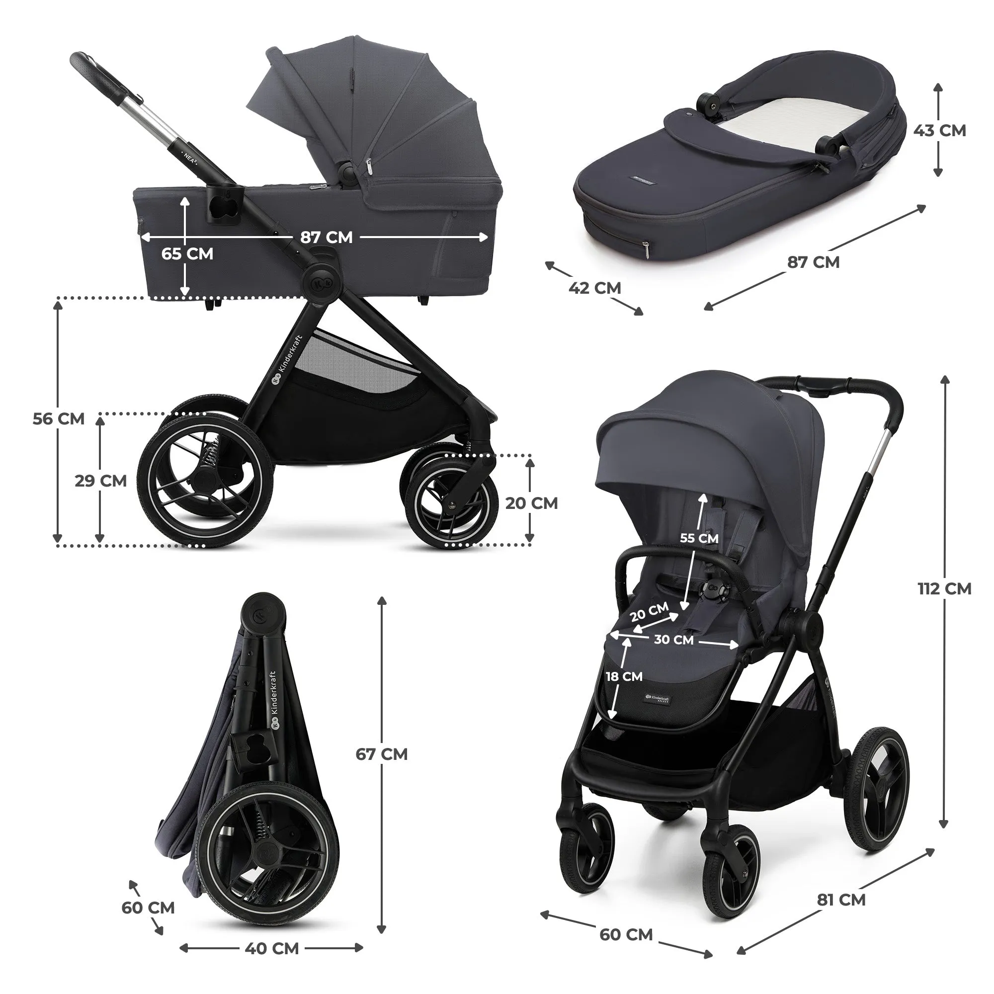 Kinderkraft NEA 2 Stroller