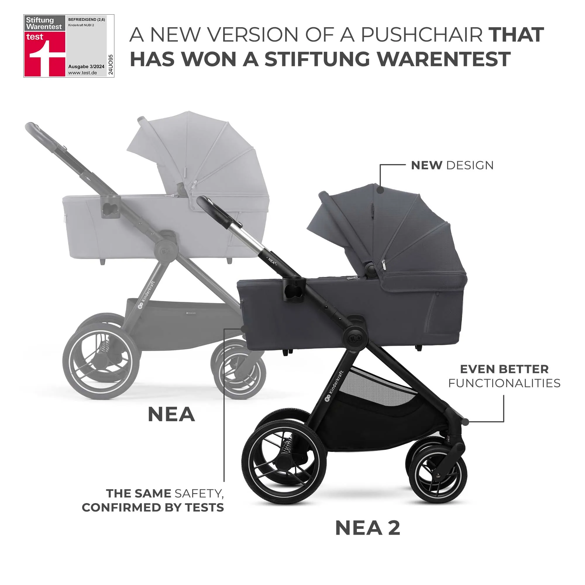 Kinderkraft NEA 2 Stroller