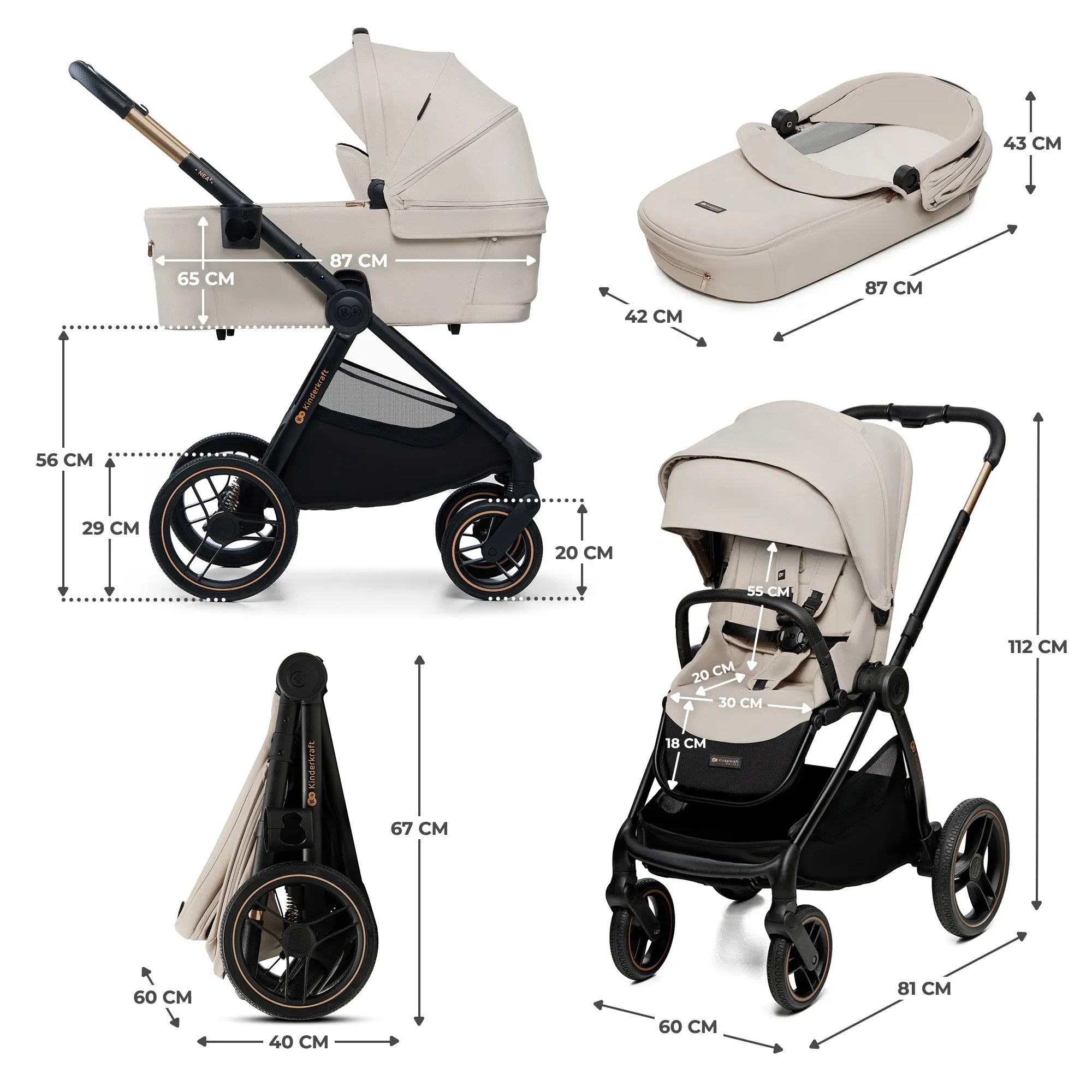 Kinderkraft NEA 2 Stroller