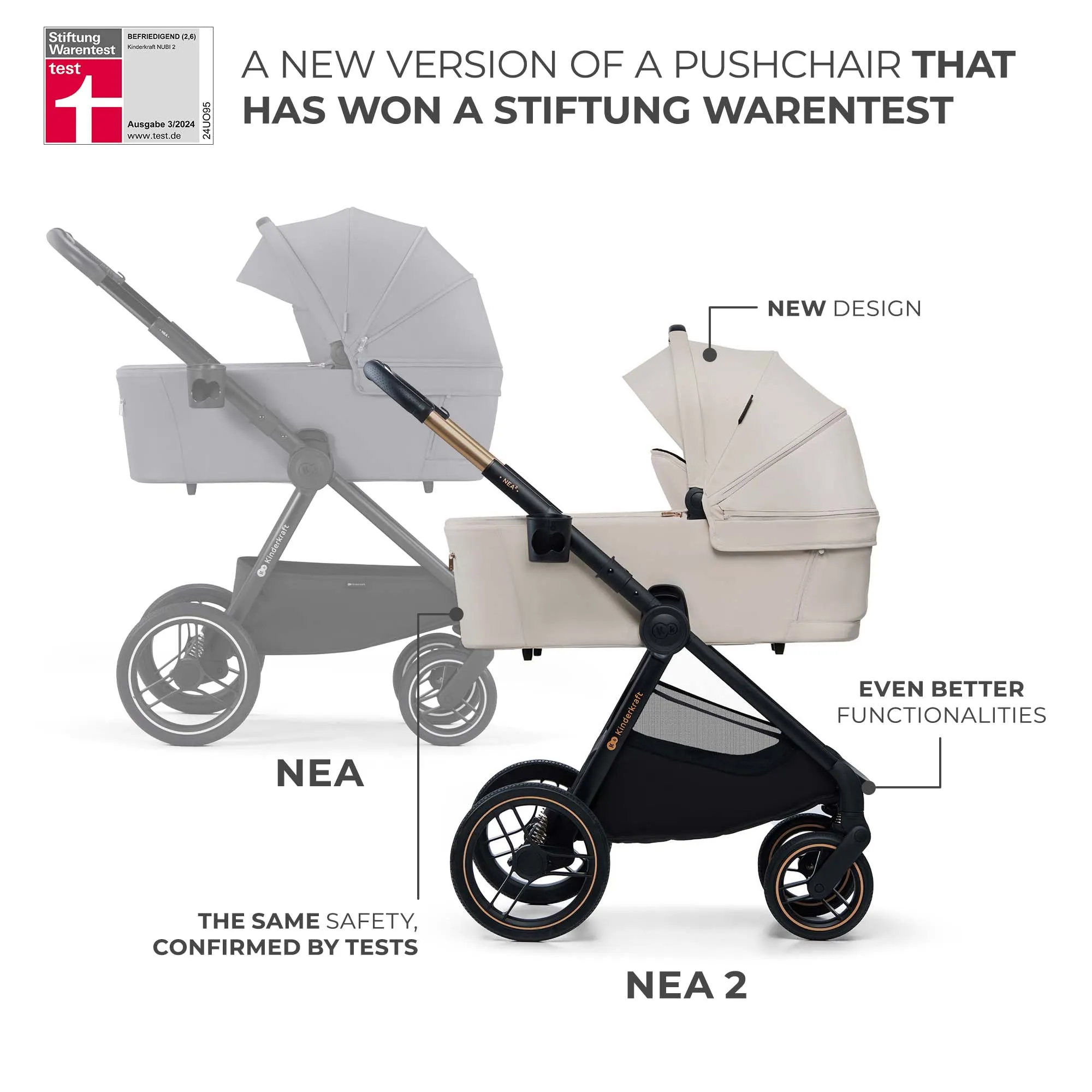 Kinderkraft NEA 2 Stroller