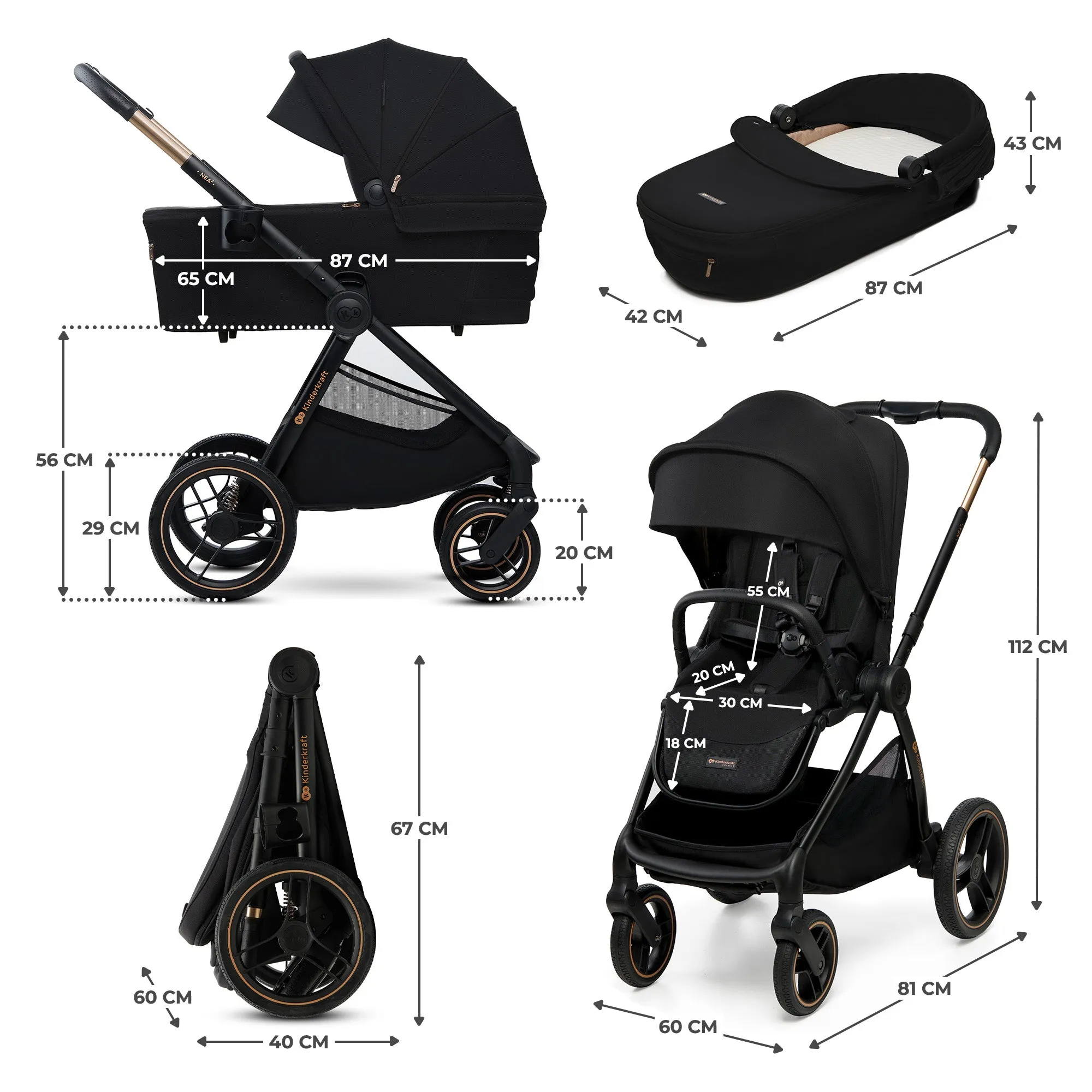 Kinderkraft NEA 2 Stroller