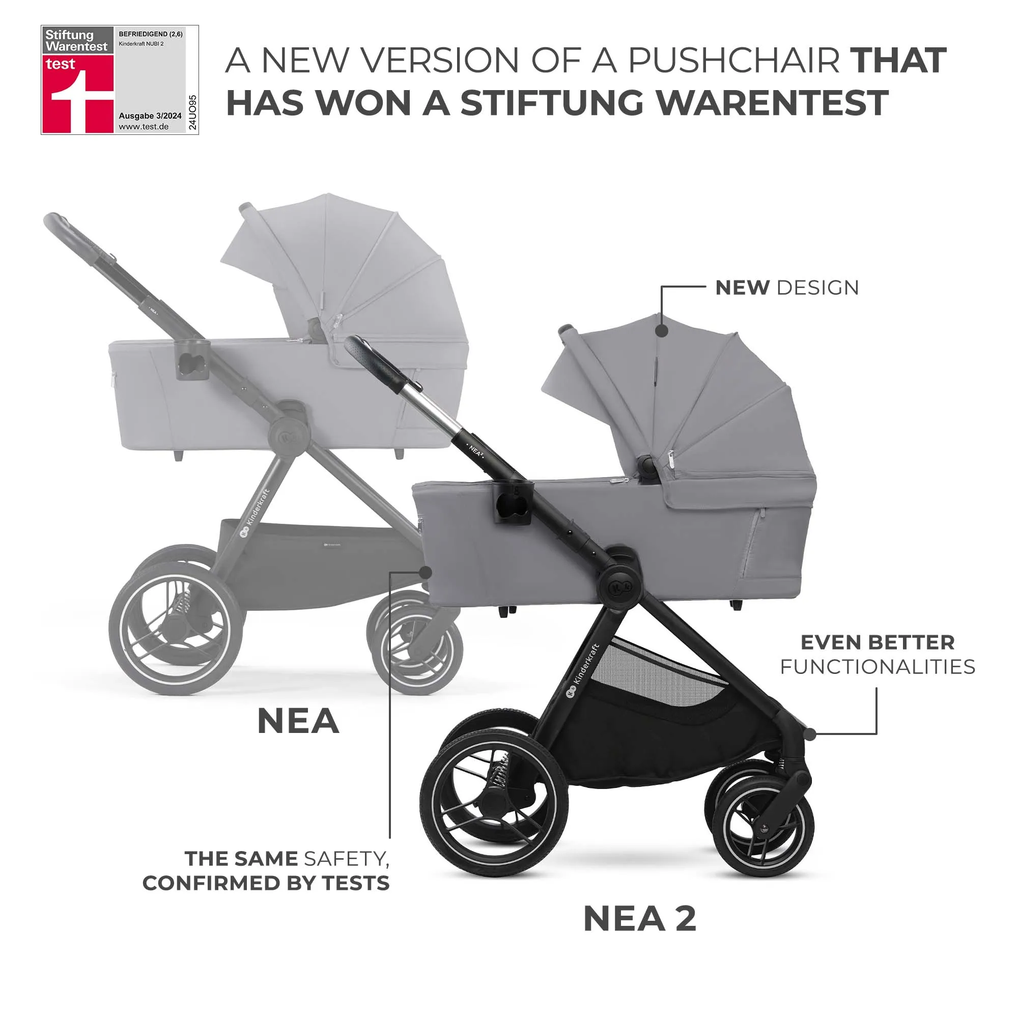 Kinderkraft NEA 2 Stroller