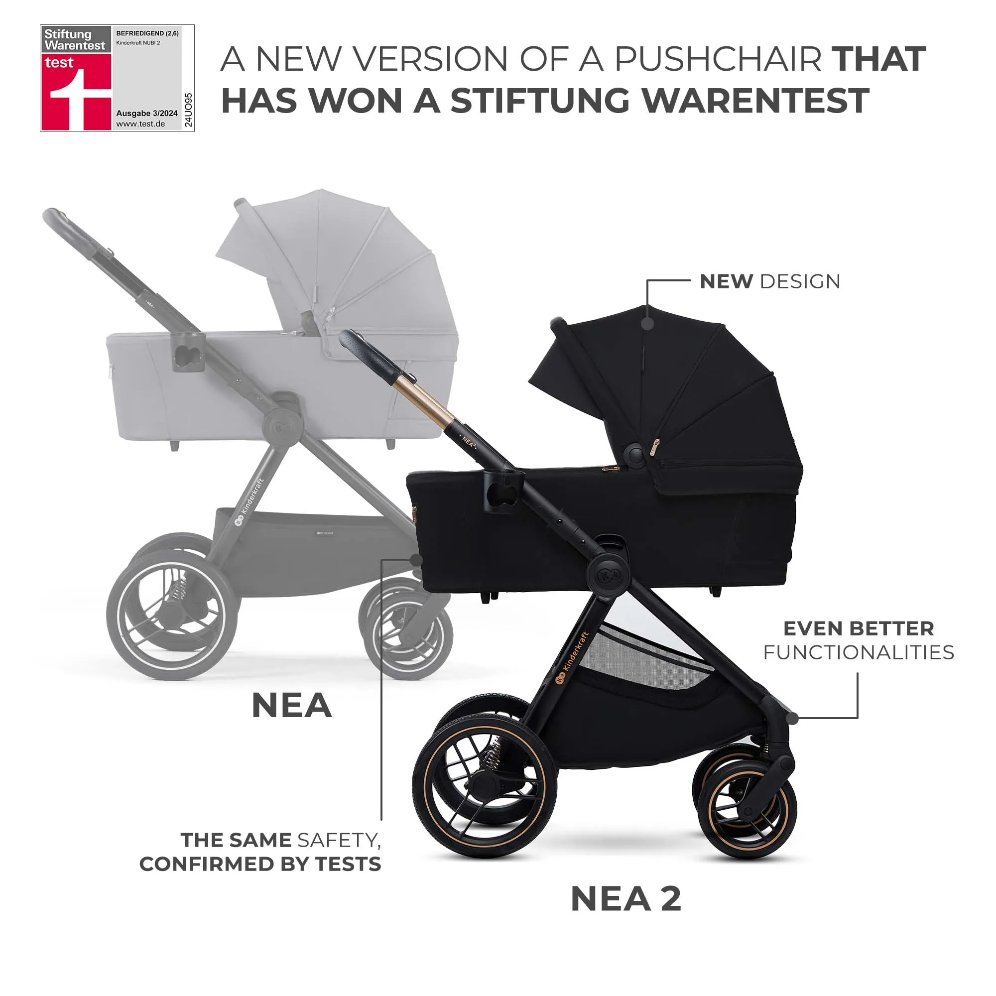 Kinderkraft NEA 2 Stroller