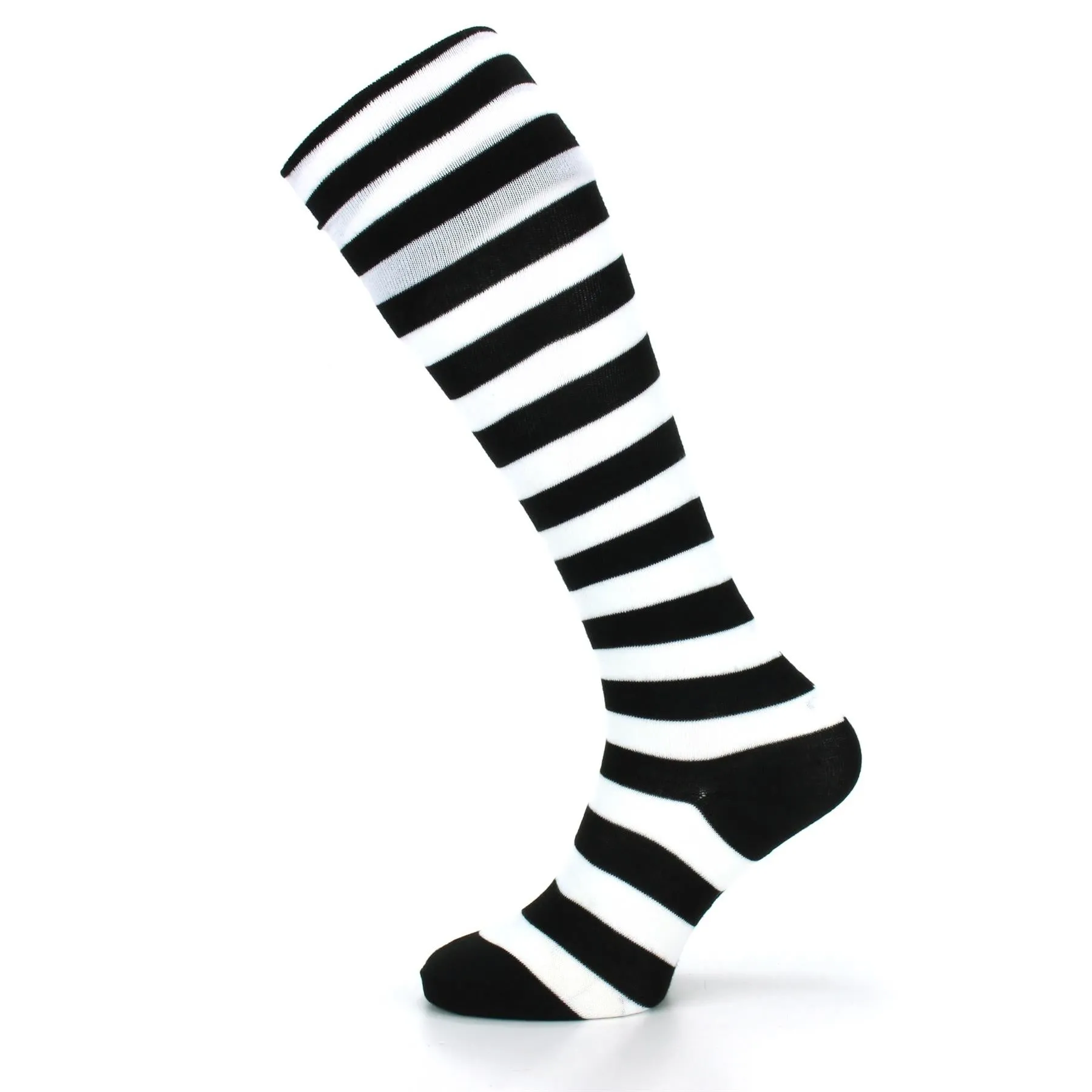 Long Knee High Striped Socks - Set 4