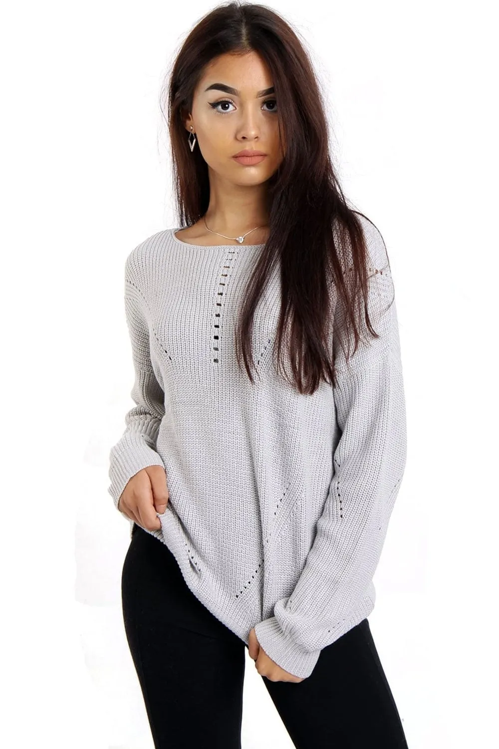 Longline Knit Jumper