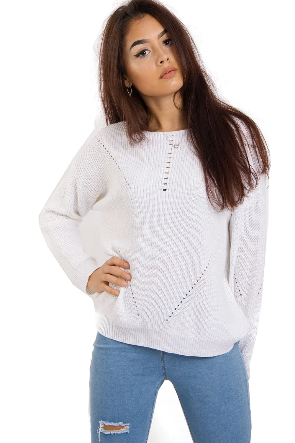 Longline Knit Jumper