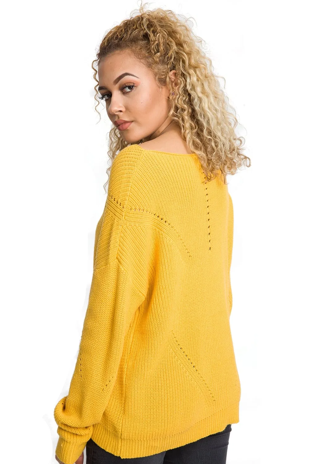 Longline Knit Jumper