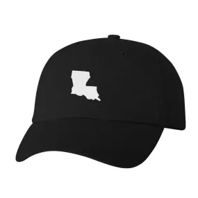 Louisiana Hat - Classic Dad Hat - Many Color Combinations