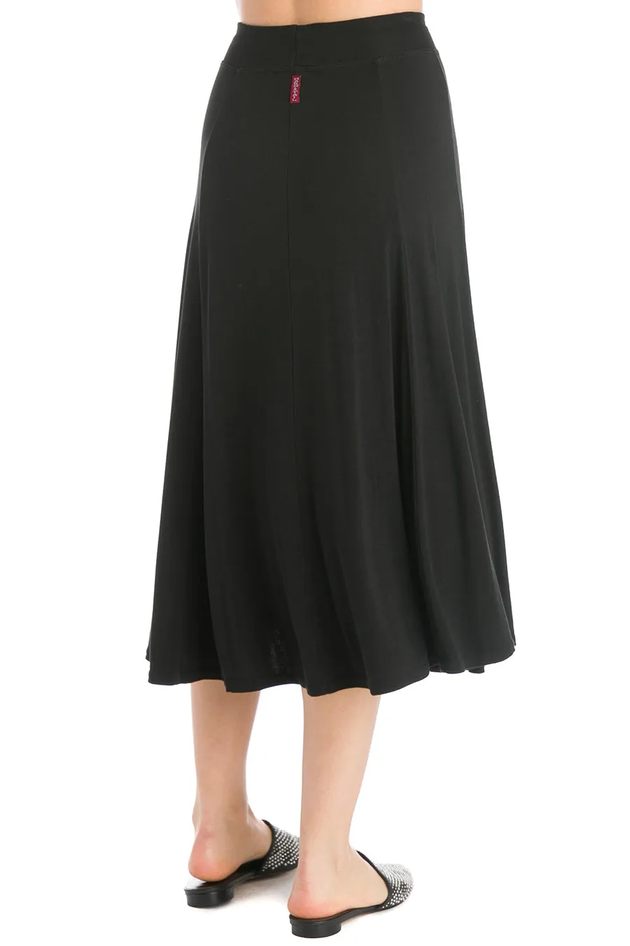 Luxe Princess Panel Midi Skirt