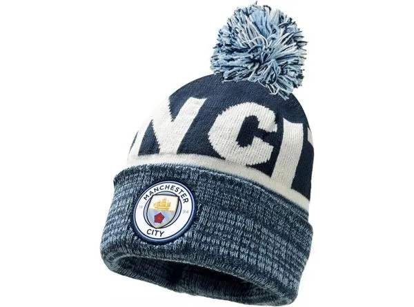 Man City Premium Knit With Bobble