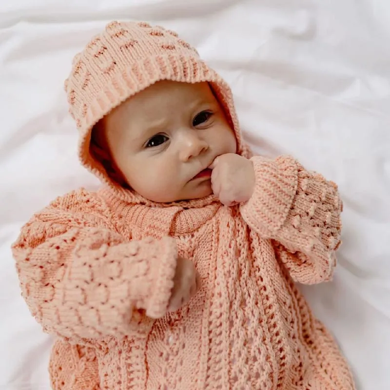 Marshmallow Bonnet Hat - Pink