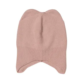 MENIQUE Knit Ear Flaps Beanie Cashmere Blend