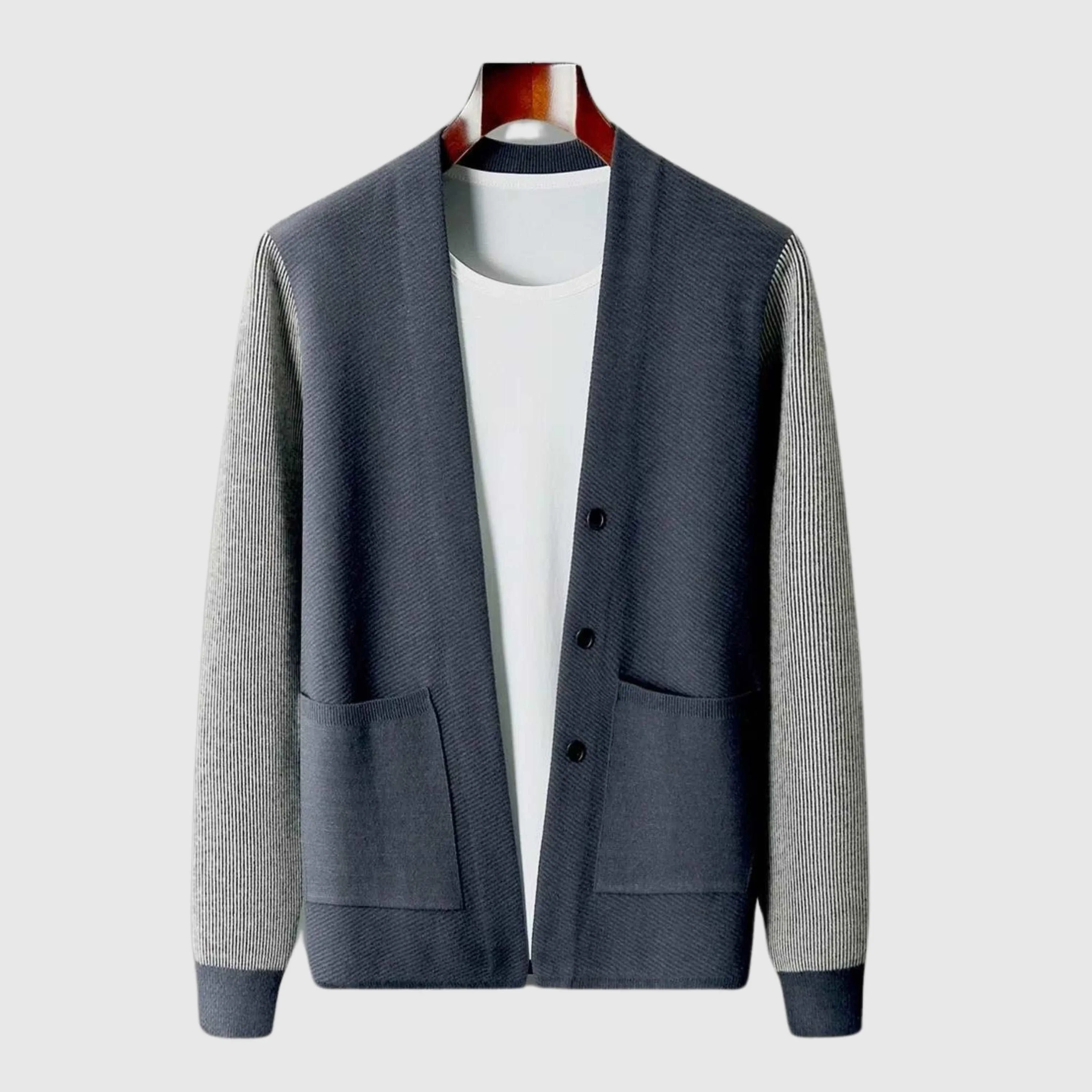 Men's Casual Wool Knitted Cardigan