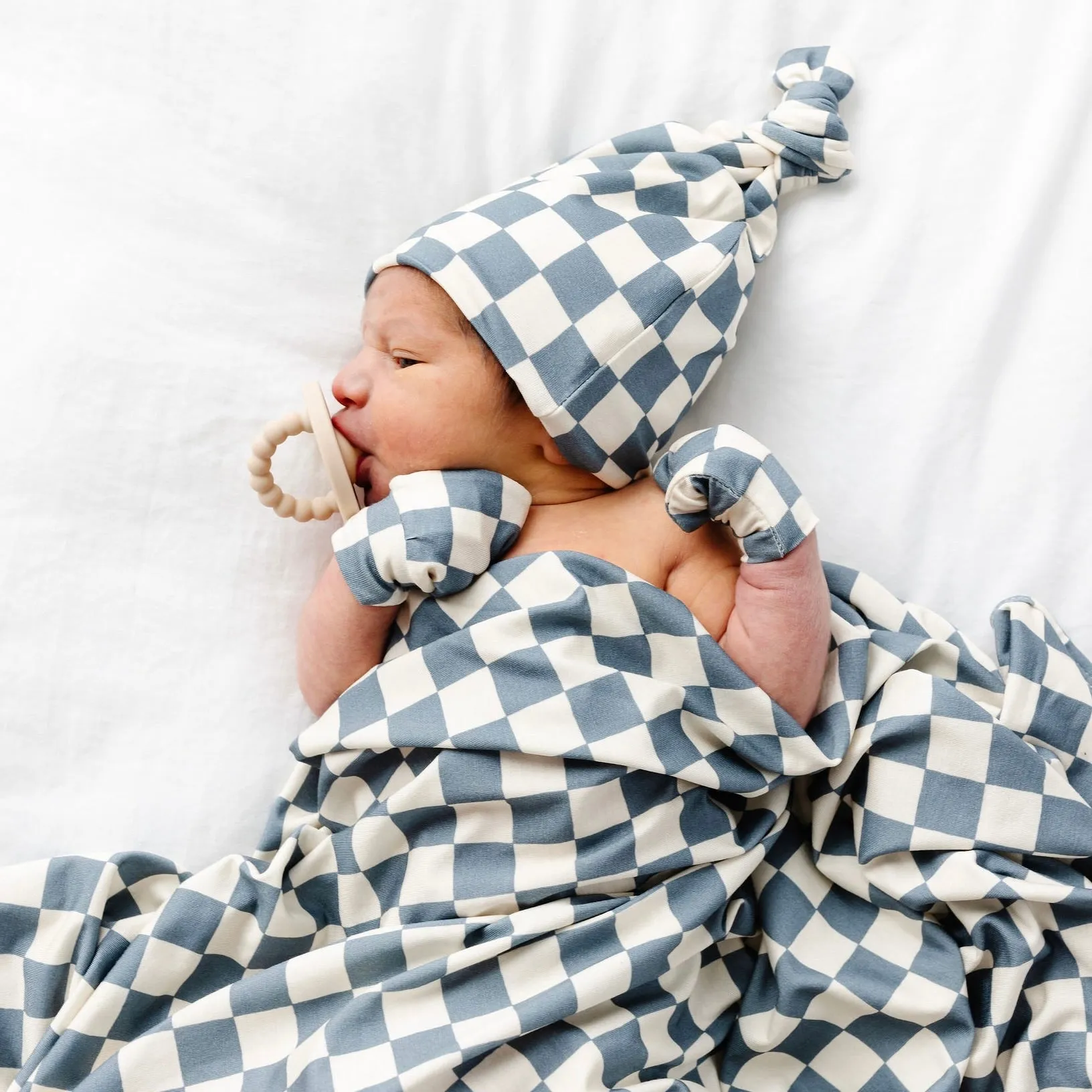 Miles Newborn Hat Bundle (Gown)