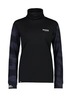 Mons Royal Yotei BF High Neck - Black / Motion 9