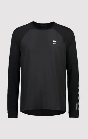 Mons Royale Tarn Merino Shift Wind Jersey Black