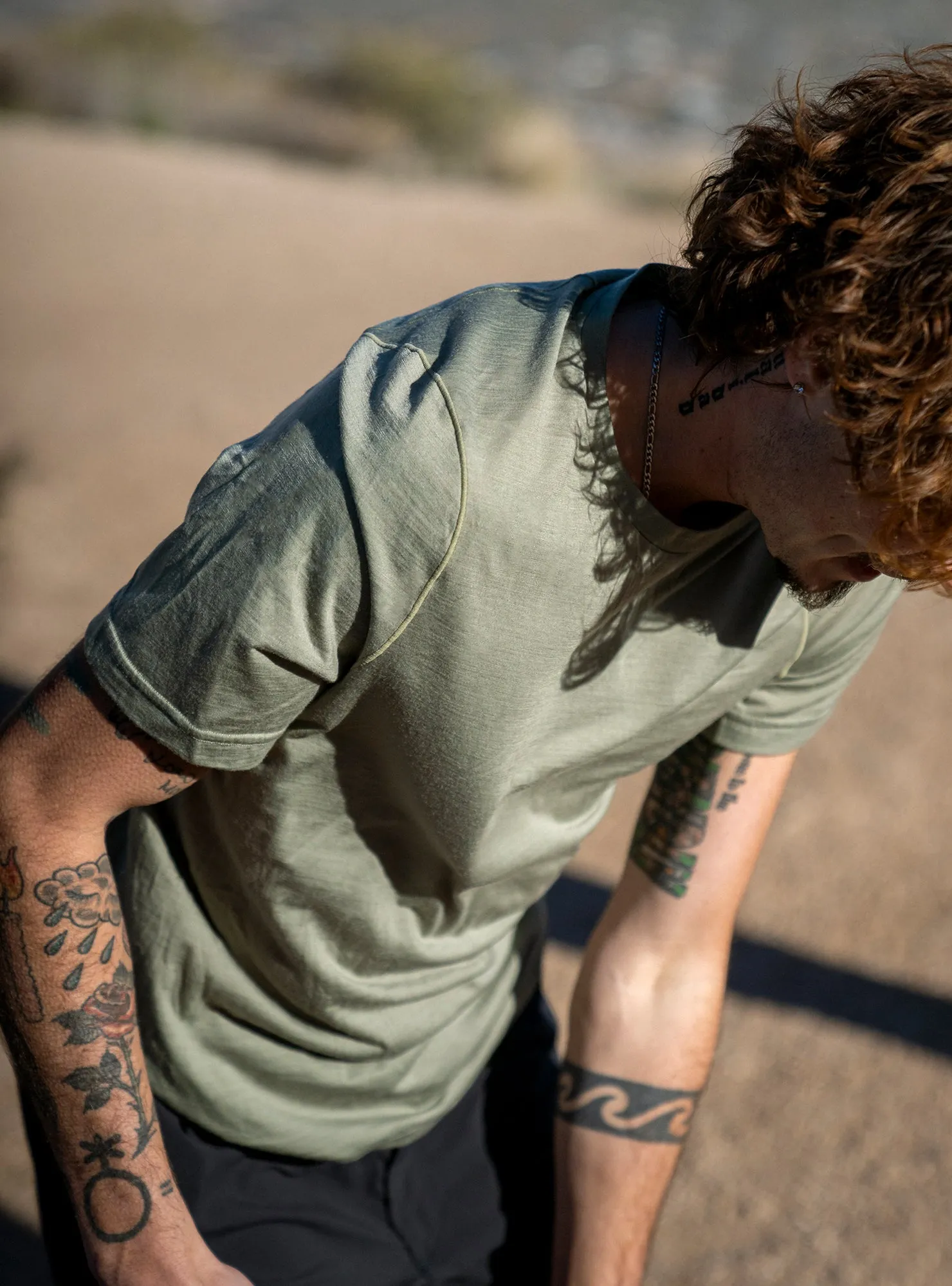 M's Repeat Merino Tech Tee