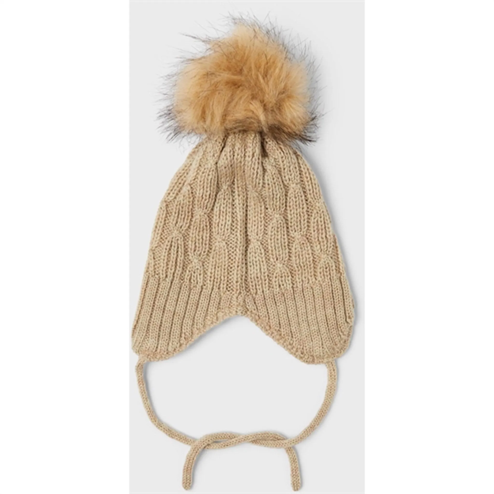 Name it White Pepper Wrilla Wool Knit Hat