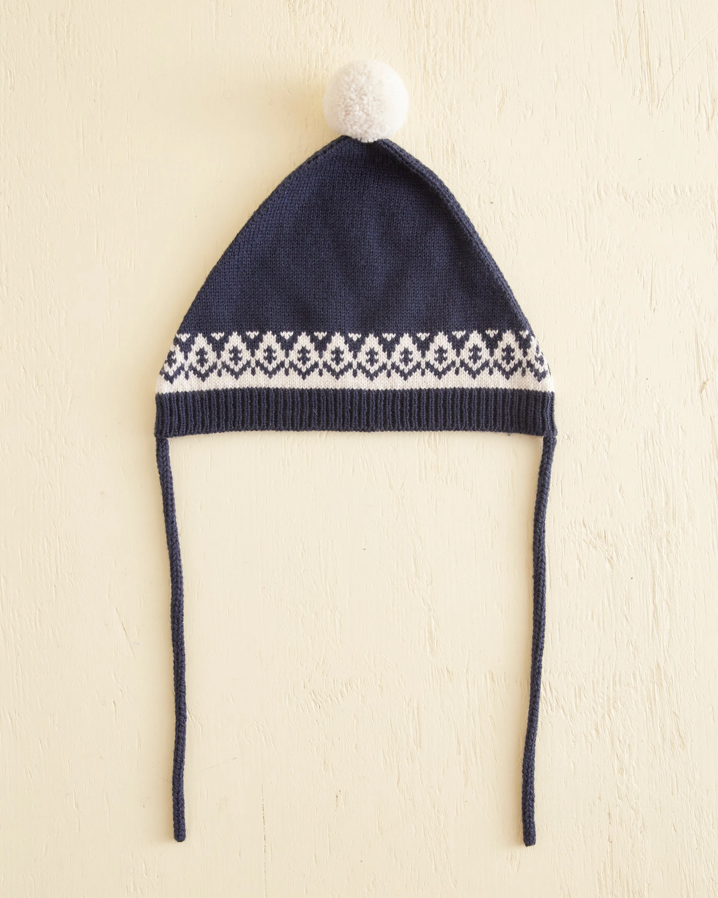 Navy Bobble Hat