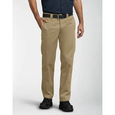 NEW - Dickies Men's Slim Fit Straight Leg Work Pants - Khaki 29x30