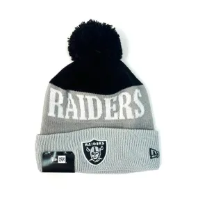 NEW ERA Las Vegas Raiders Shaded Pom Knit Beanie