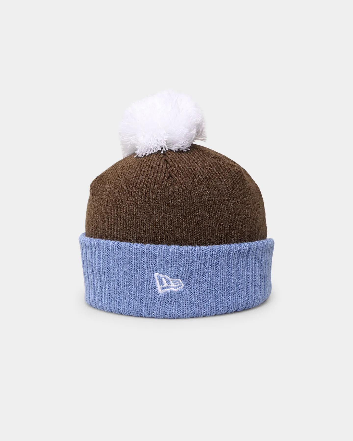 New Era Los Angeles Dodgers Knit Thin Pom Beanie Copen Blue