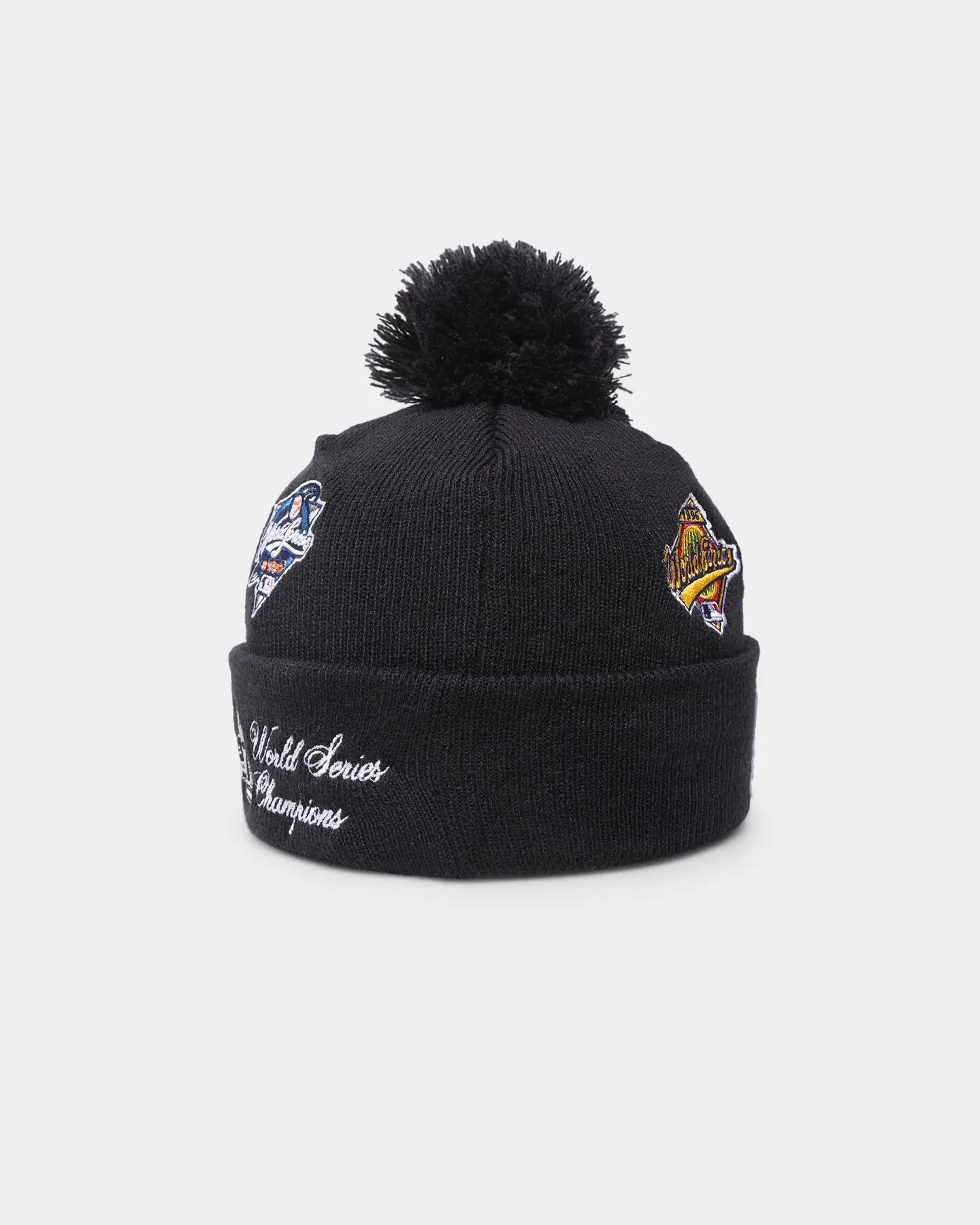 New Era New York Yankees Knit Thin All-Over Beanie Black