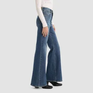 New - Levi's Women's Ultra-High Rise Ribcage Flare Jeans - A NY Moment 28