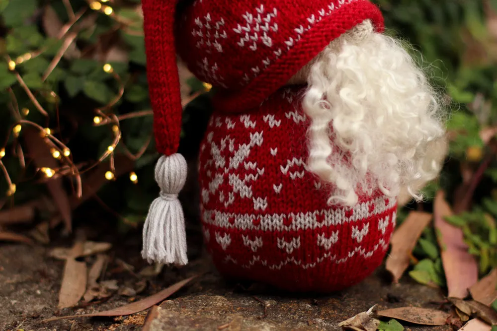 Nordic Christmas Gnome | Complete Knitting Kit