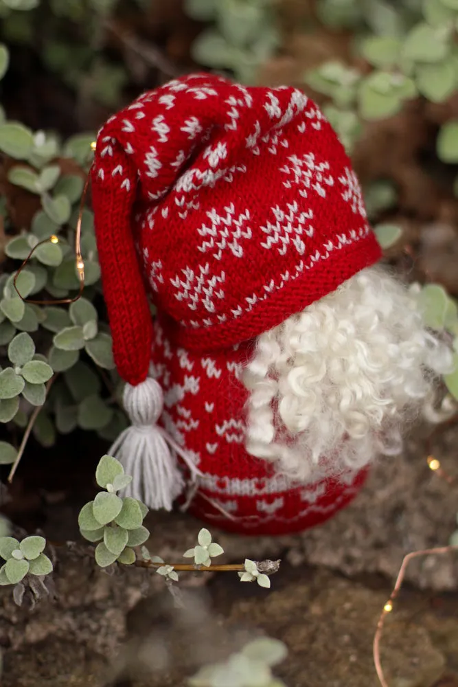 Nordic Christmas Gnome | Complete Knitting Kit