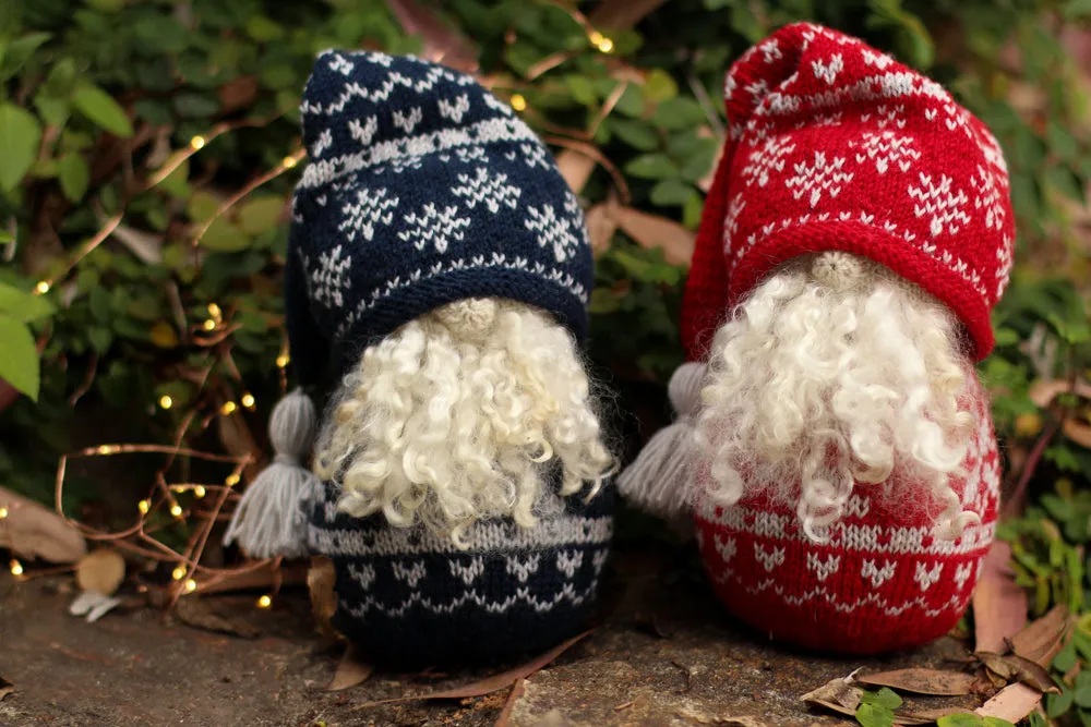 Nordic Christmas Gnome | Complete Knitting Kit