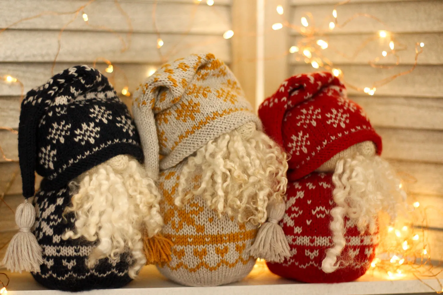 Nordic Christmas Gnome | Complete Knitting Kit