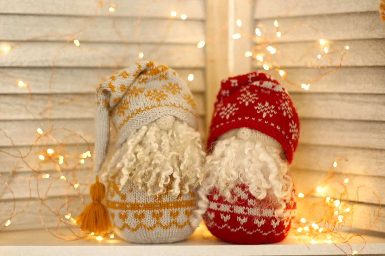 Nordic Christmas Gnome | Complete Knitting Kit