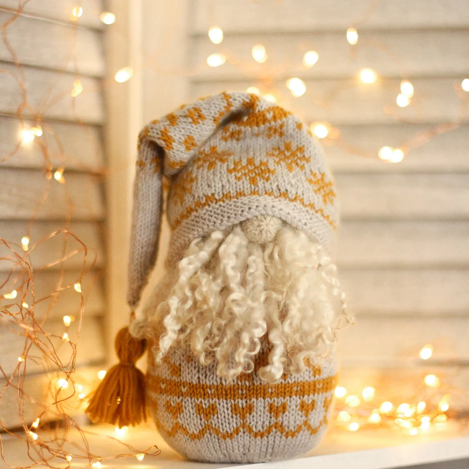 Nordic Christmas Gnome | Complete Knitting Kit