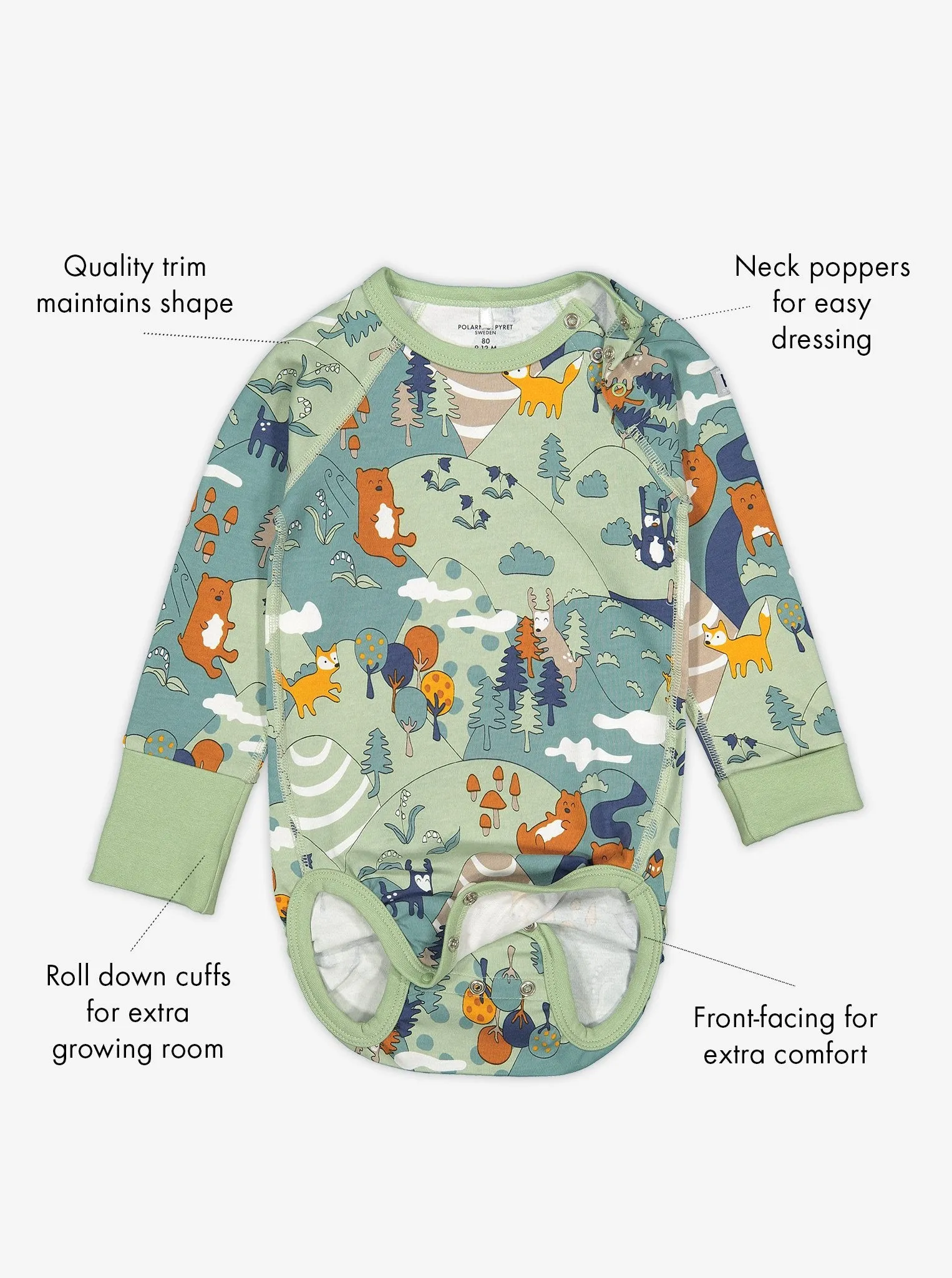 Nordic Forest Babygrow