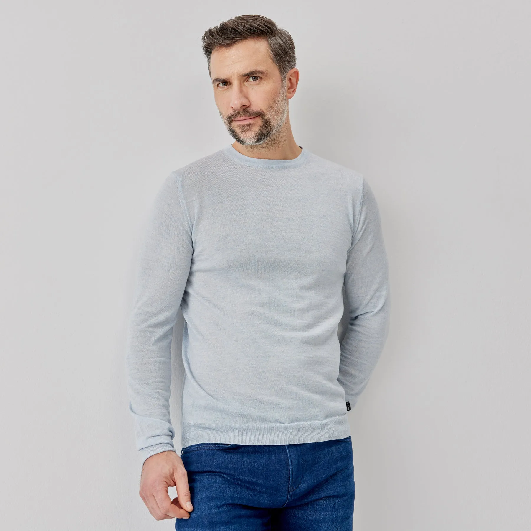 Oliver Sweeney Camber Knitwear in Light Blue