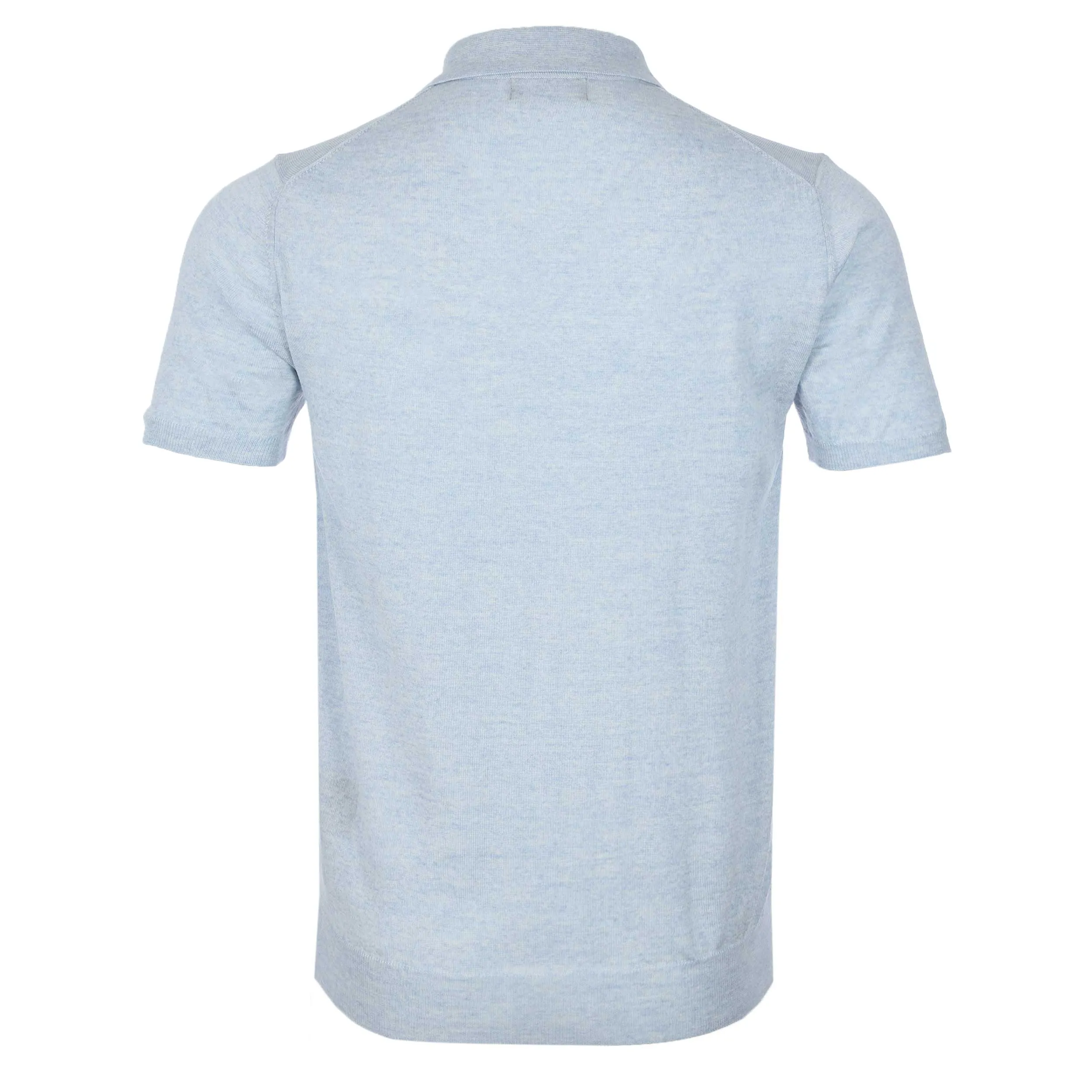 Oliver Sweeney Covehithe Polo Knitwear in Light Blue