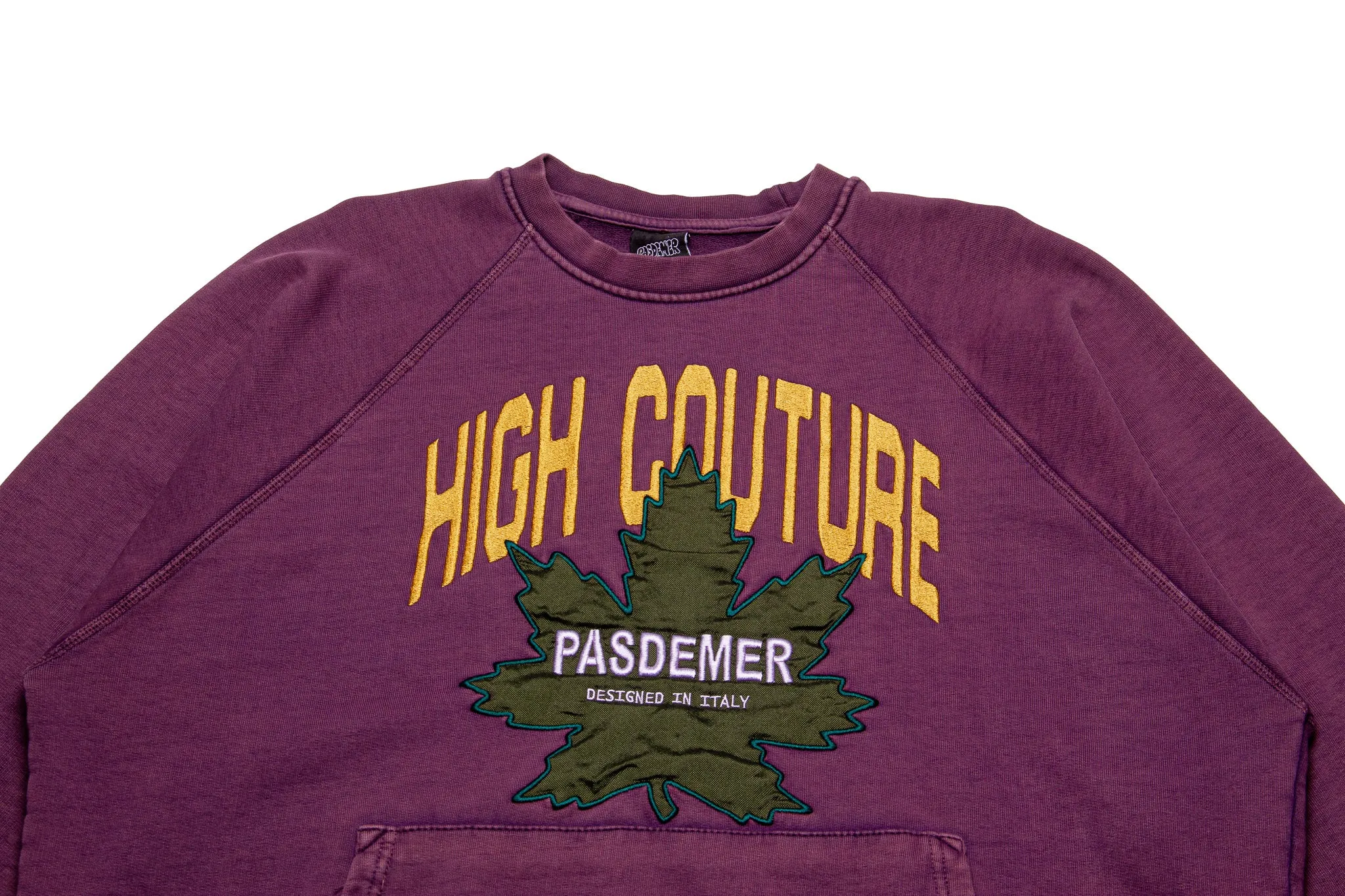 Pas de Mer High Couture Sweatshirt "Purple"